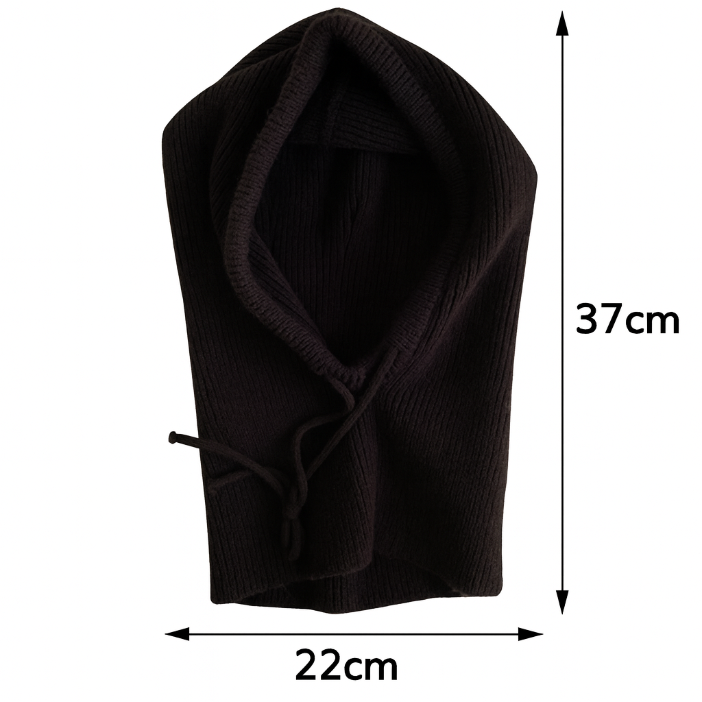 Capuche Tricotée Style Coréen
