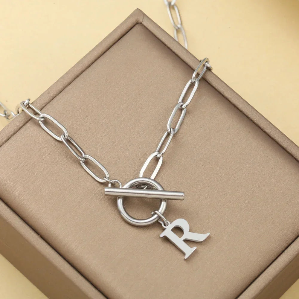 Chaine Signature Élégante Argent