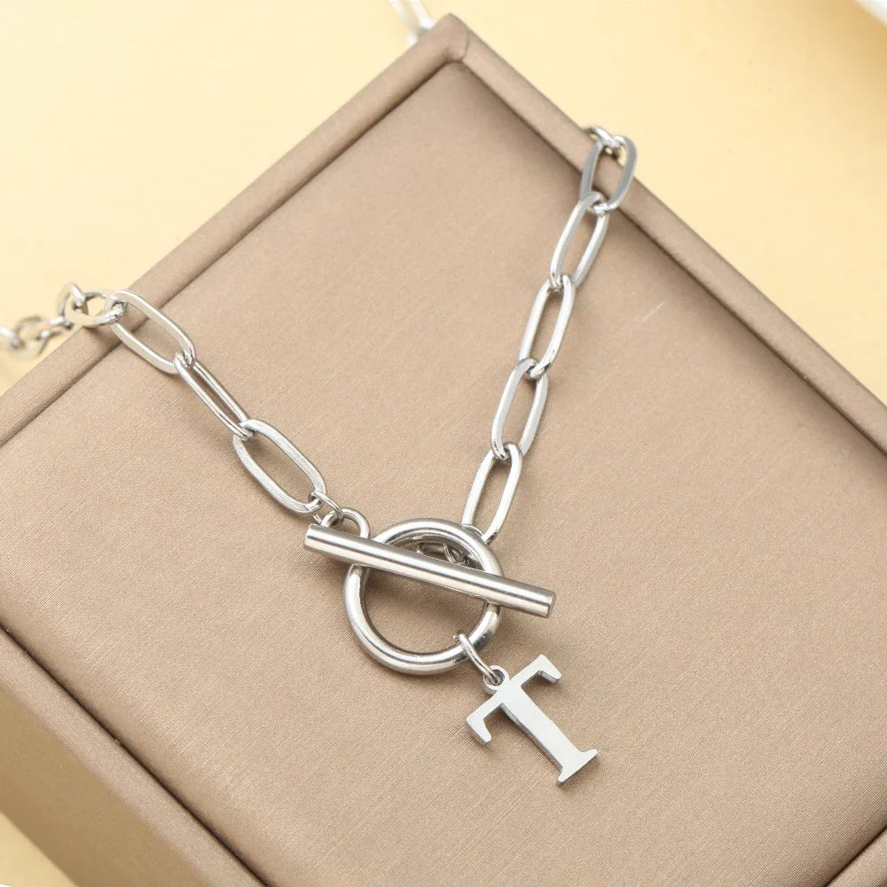 Chaine Signature Élégante Argent