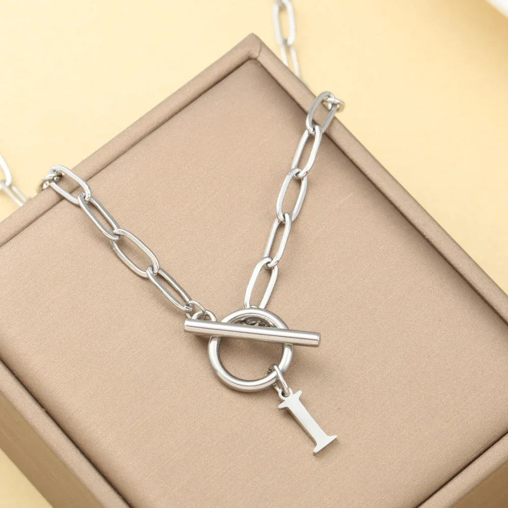 Chaine Signature Élégante Argent