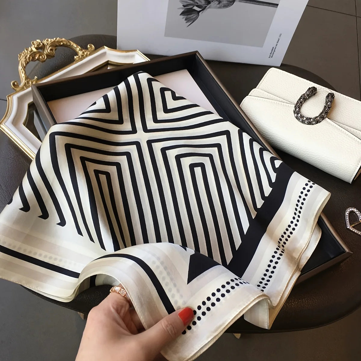 Foulard élégant Nordique