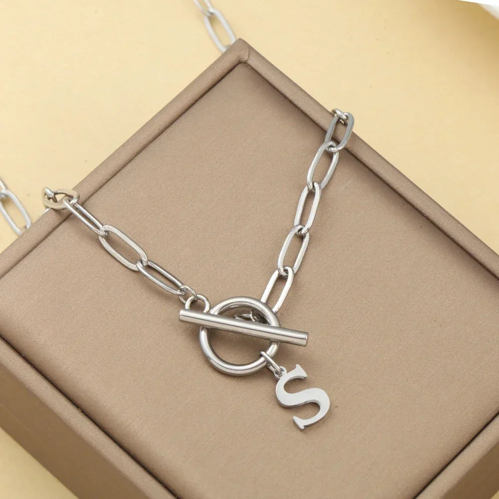 Chaine Signature Élégante Argent