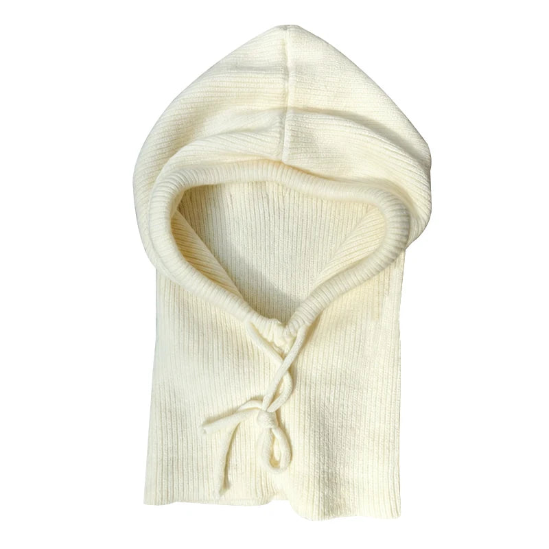 Capuche Tricotée Style Coréen