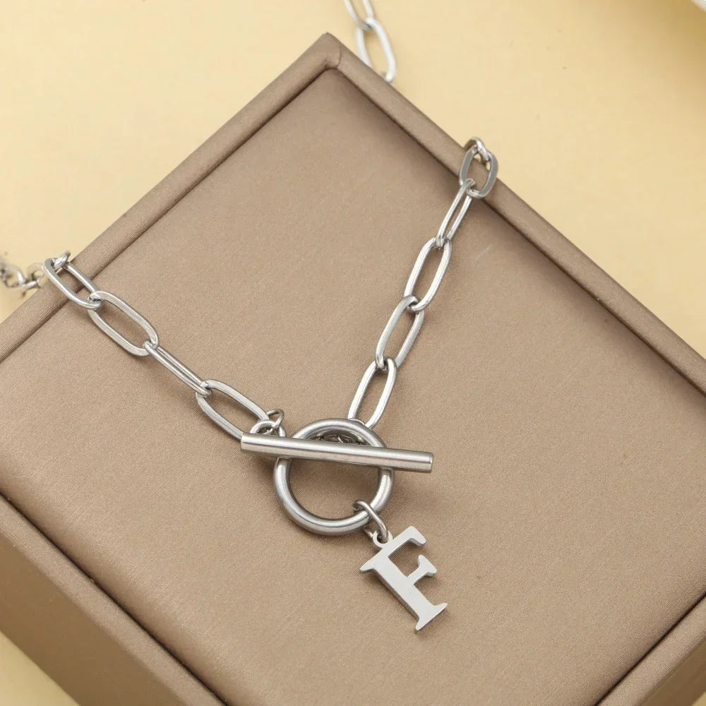 Chaine Signature Élégante Argent