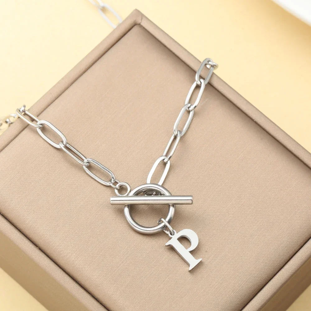 Chaine Signature Élégante Argent