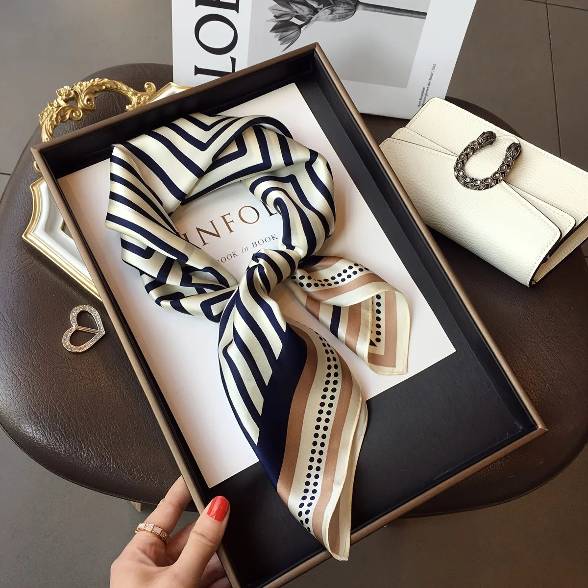 Foulard élégant Nordique