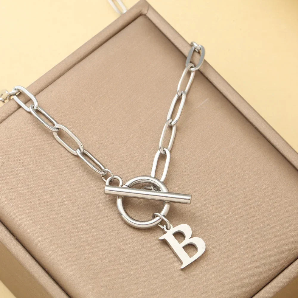 Chaine Signature Élégante Argent