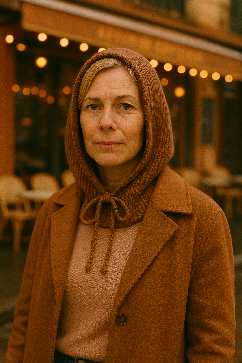 Capuche d’Hiver Parisienne.   Offre Spéciale: 2 Achetés 1 Offert